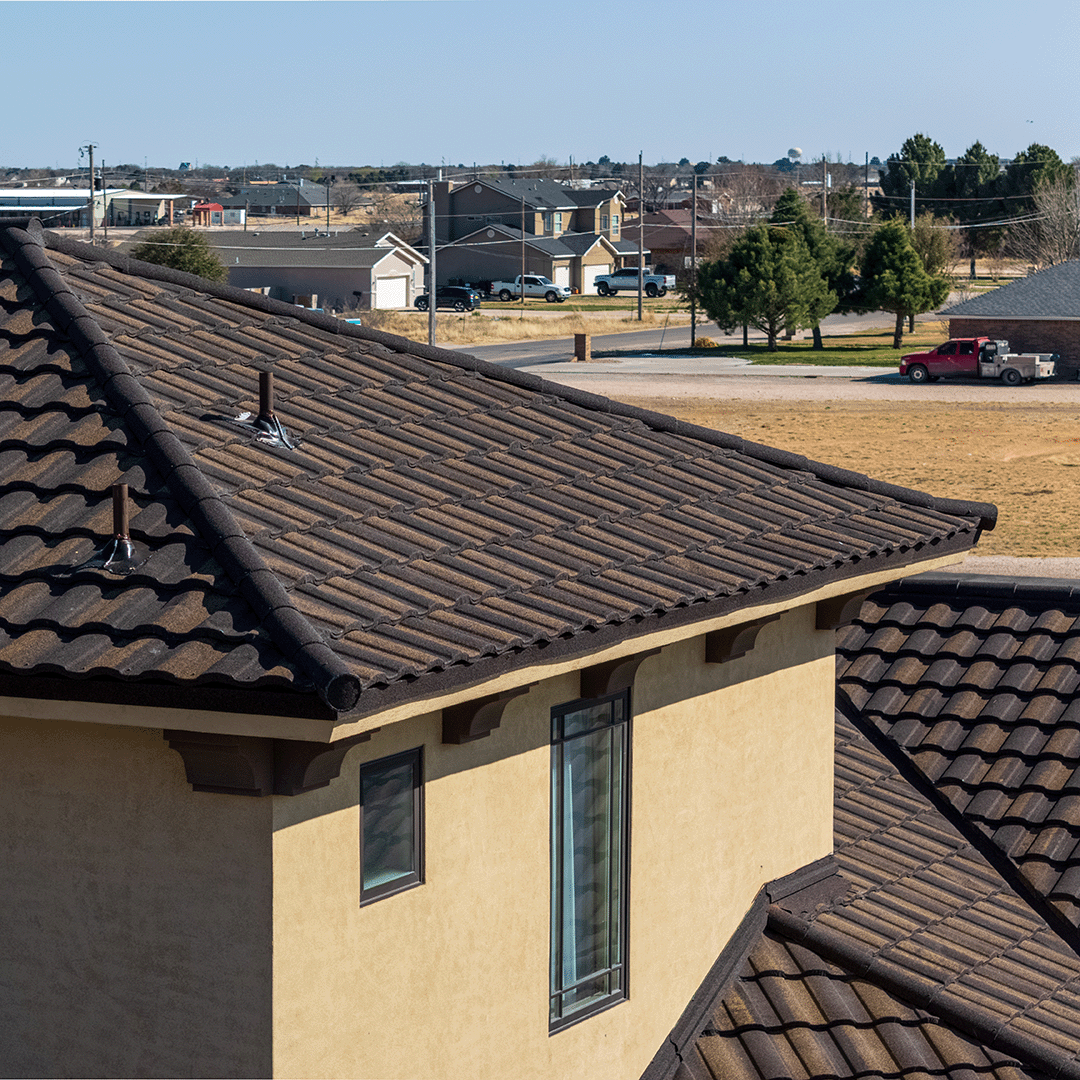 Roman Profile Stone-Coated Steel Roofing Tile by Tefute USA
